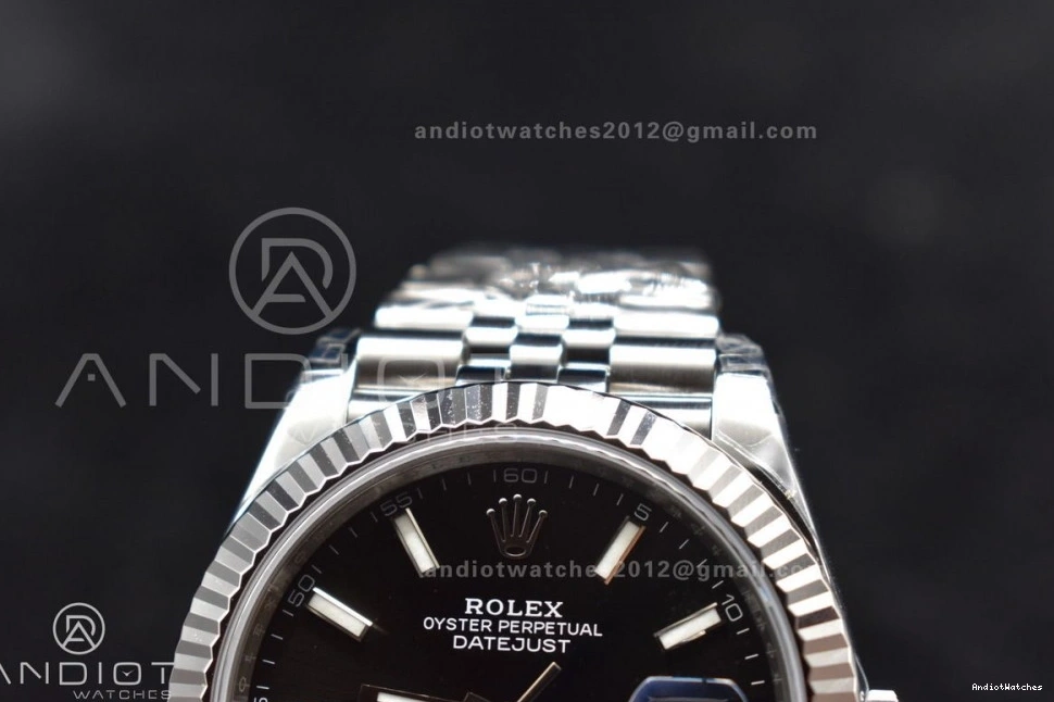 VS SS Edition Bracelet Dial Stick 1:1 Black 392 126334 Jubilee 904L DateJust Best VSF 41 Youthful on Steel 1206